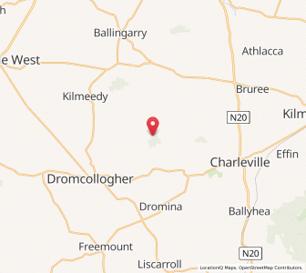 Map of Moanabricka, MunsterMunster