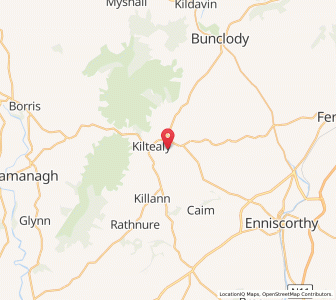 Map of Mocurry Bridge, LeinsterLeinster