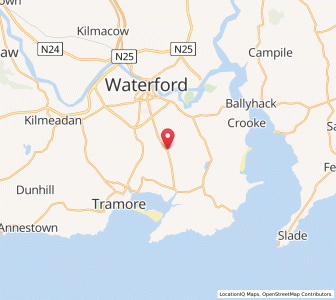 Map of Monamintra Cross Roads, MunsterMunster