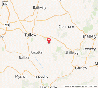 Map of Money Bridge, LeinsterLeinster