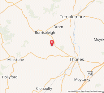 Map of Monroe Bridge, MunsterMunster