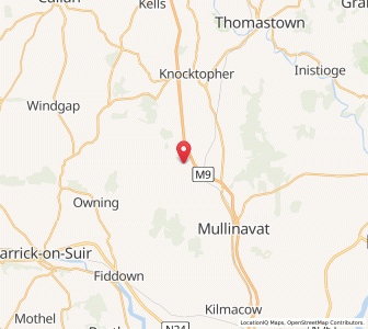 Map of Monroe, LeinsterLeinster