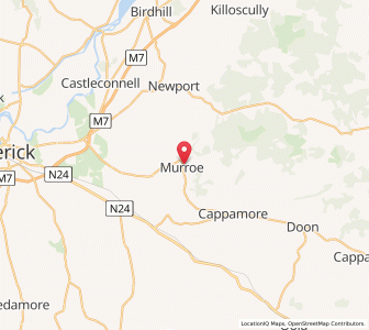 Map of Moroe, MunsterMunster