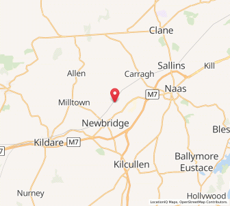 Map of Morristown Upper, LeinsterLeinster