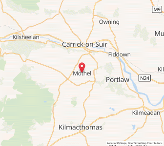 Map of Mothel, MunsterMunster