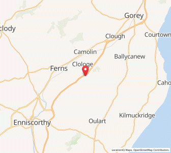 Map of Mount George, LeinsterLeinster
