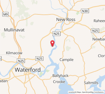 Map of Mount Ida, LeinsterLeinster