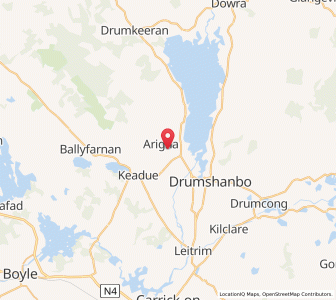 Map of Mountallen, ConnaughtConnaught