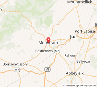 Map of Mountrath, LeinsterLeinster