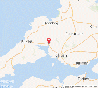Map of Moyasta, MunsterMunster