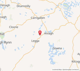 Map of Moyne Cross Roads, LeinsterLeinster