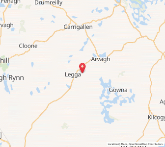 Map of Moyne, LeinsterLeinster