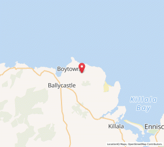 Map of Moyny, ConnaughtConnaught