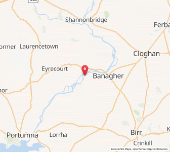 Map of Muckinish, LeinsterLeinster