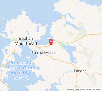 Map of Muings Bridge, ConnaughtConnaught