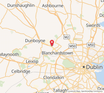 Map of Mulhurddart, LeinsterLeinster