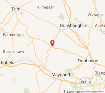 Map of Mullagh, LeinsterLeinster