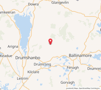 Map of Mullaghgarve, ConnaughtConnaught