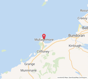 Map of Mullaghmore, ConnaughtConnaught