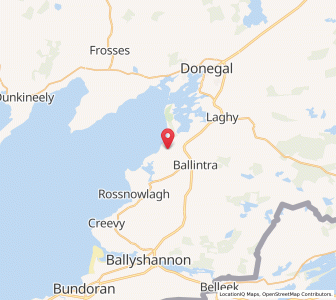 Map of Mullanacross, UlsterUlster