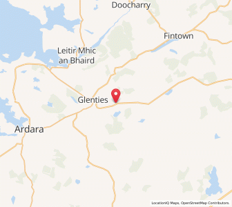 Map of Mullanmore, UlsterUlster