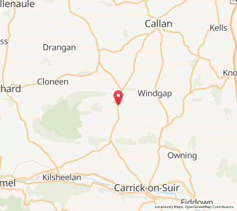 Map of Mullennaglogh, MunsterMunster