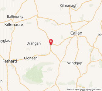 Map of Mullinahone, MunsterMunster