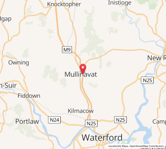 Map of Mullinavat, LeinsterLeinster