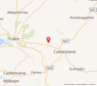 Map of Mweennalaa, MunsterMunster