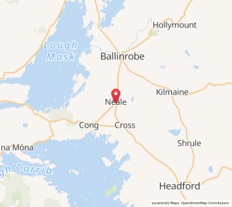 Map of Neale, ConnaughtConnaught