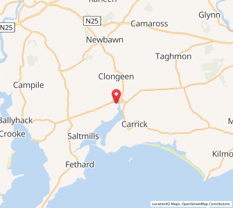 Map of Nelson Bridge, LeinsterLeinster