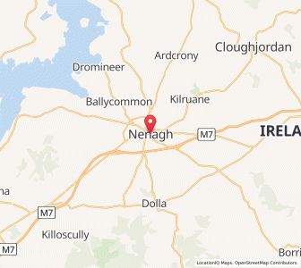 Map of Nenagh, MunsterMunster