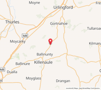 Map of New Birmingham, MunsterMunster