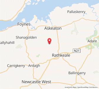 Map of Newbridge, MunsterMunster