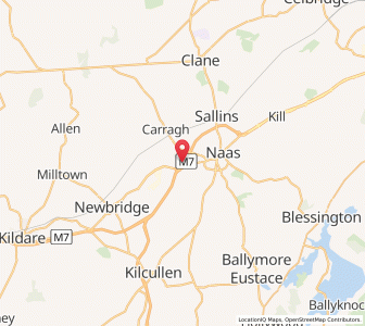 Map of Newhall Cross Roads, LeinsterLeinster