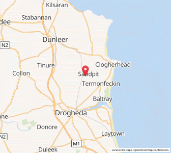 Map of Newhouse, LeinsterLeinster