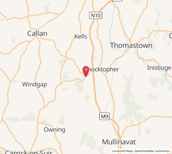 Map of Newmarket, LeinsterLeinster