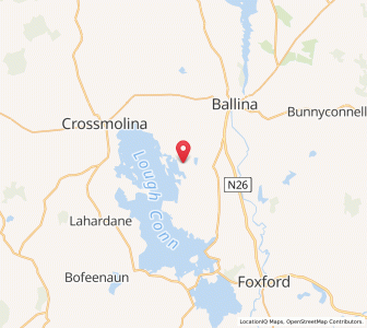 Map of Newtown Cloghans, ConnaughtConnaught