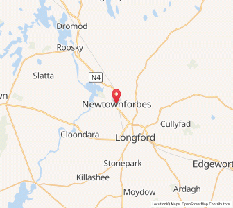 Map of Newtown Forbes, LeinsterLeinster