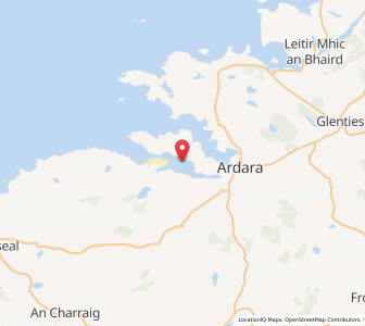 Map of Newtownburke, UlsterUlster