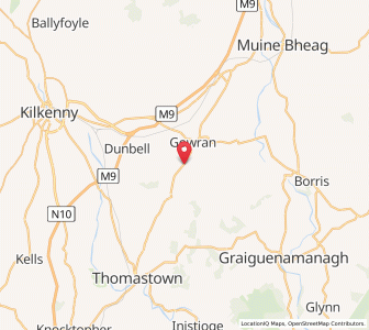 Map of Nicholls Cross Roads, LeinsterLeinster