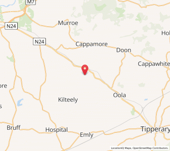 Map of Nicker, MunsterMunster