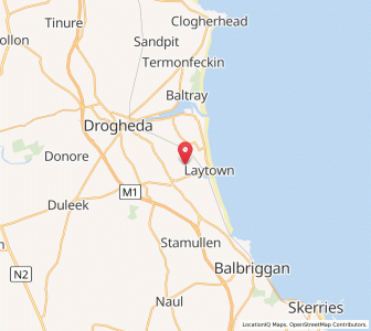 Map of Ninch East, LeinsterLeinster