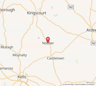 Map of Nobber, LeinsterLeinster