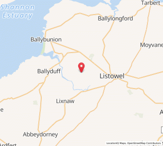 Map of Oaghley, MunsterMunster