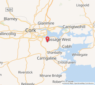Map of Old Courth, MunsterMunster