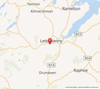 Map of Old Town, UlsterUlster