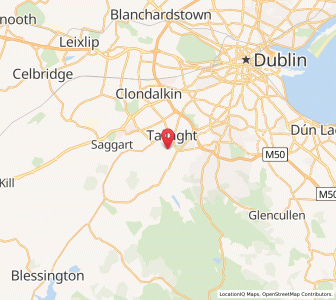 Map of Oldbawn, LeinsterLeinster