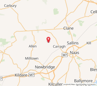 Map of Oldtowndonore, LeinsterLeinster