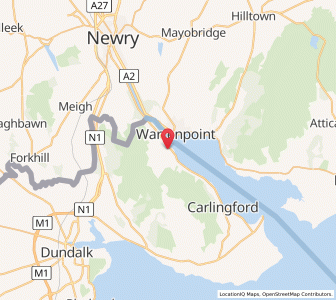 Map of Omeath, LeinsterLeinster